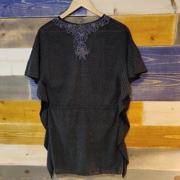 Free People Prickly Poppy Cotton Kaftan XS NWT - Picture 2 of 7